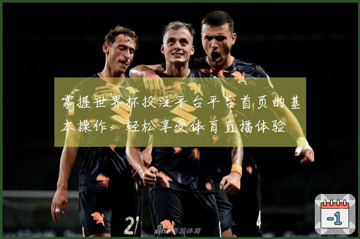 掌握世界杯投注平台平台首页的基本操作,轻松享受体育直播体验